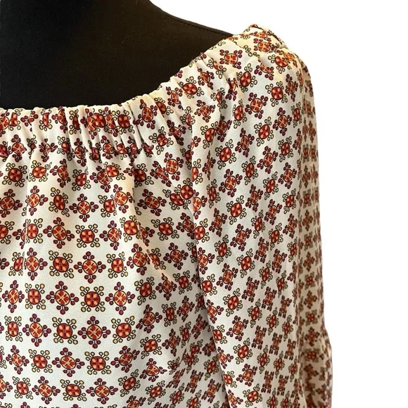 Carolina Belle Montreal retro off shoulder shift dress bell sleeve 2 sma… - Picture 12 of 15